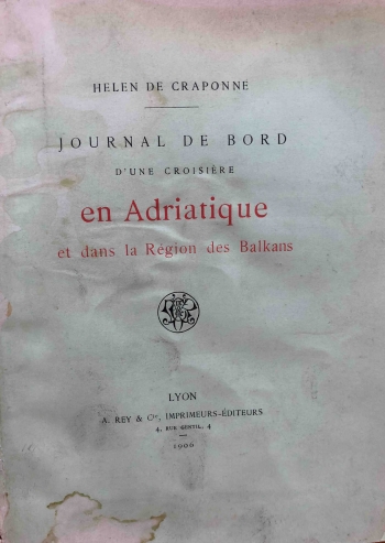 Journal de bord d'une croisiére en Adriatique et dans la Région des Balkans